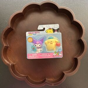 Hello Kitty & Friends ~ Kuromi & Pompompurin Figure 2 Pack